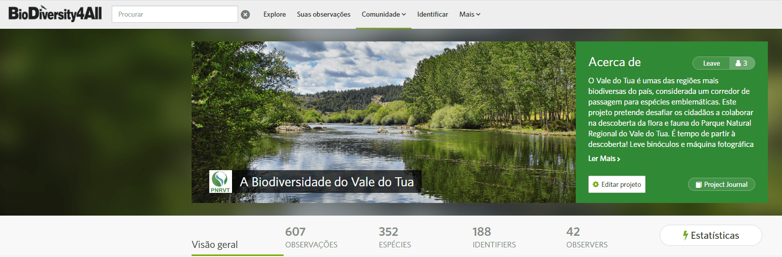 Projeto “Vale da Bioversidade” envolve cientistas e cidadãos no conhecimento e conservação da biodiversidade do Vale do Tua