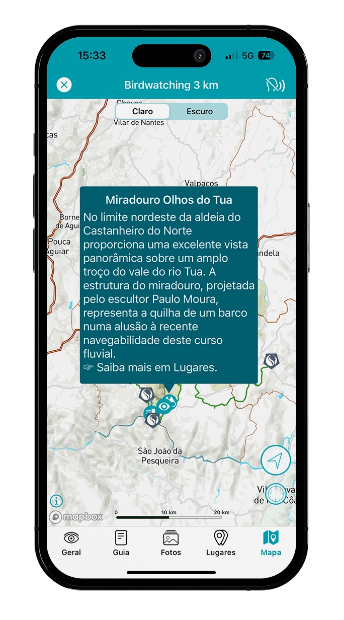 walkbox app parque natural regional do vale do tua